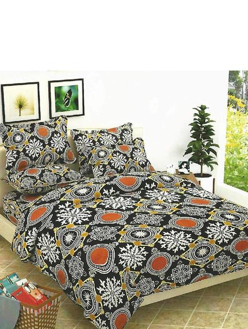 multi colored polycotton bedsheet - 18591697 - Very Small Image - 1