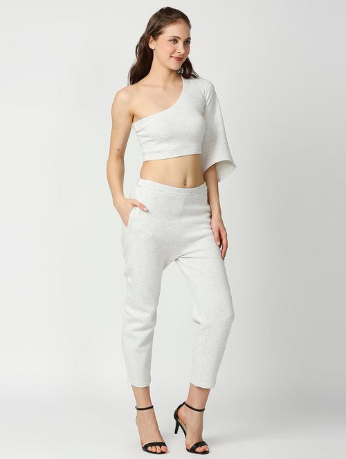 grey cotton top and trouser set coord - 18592978 - Very Small Image - 1
