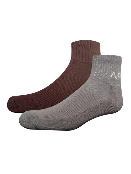 men pack of 2 ankle length socks - 18594641 - Very Small Image - 1