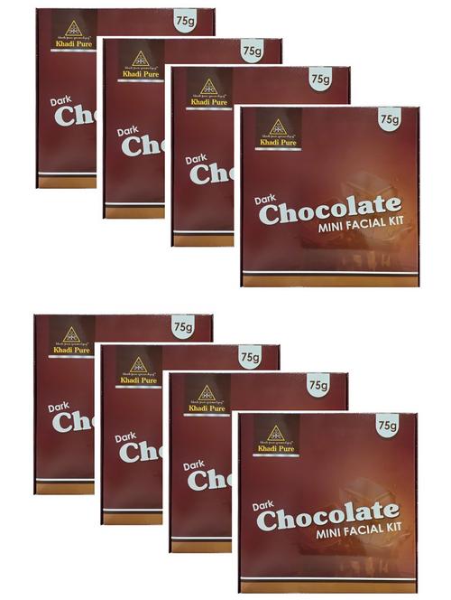 chocolate mini facial kit - 75g (set of 8) - 18595345 - Very Small Image - 1