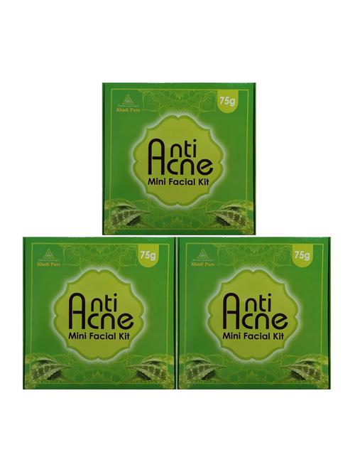 anti acne mini facial kit - 75g (set of 3) - 18595379 - Very Small Image - 1