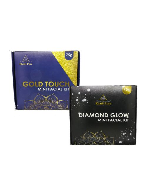 gold touch & diamond glow mini facial kit (combo) - 18595391 - Very Small Image - 1