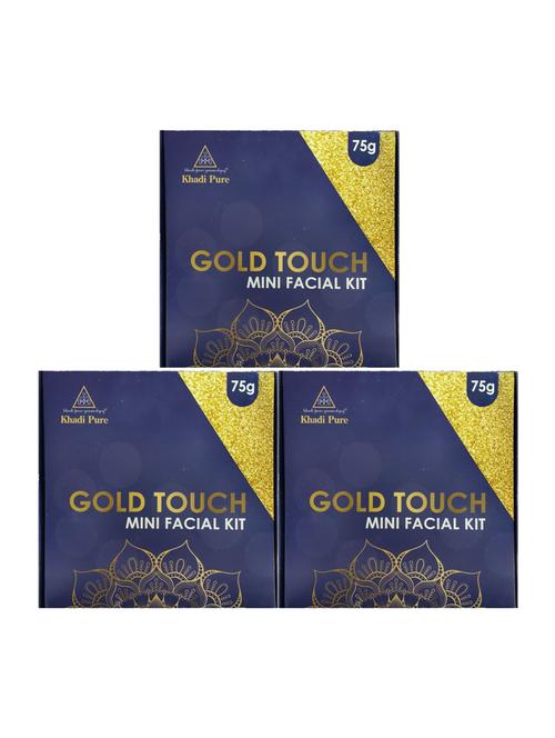 gold touch mini facial kit - 75g (set of 3) - 18595406 - Very Small Image - 1
