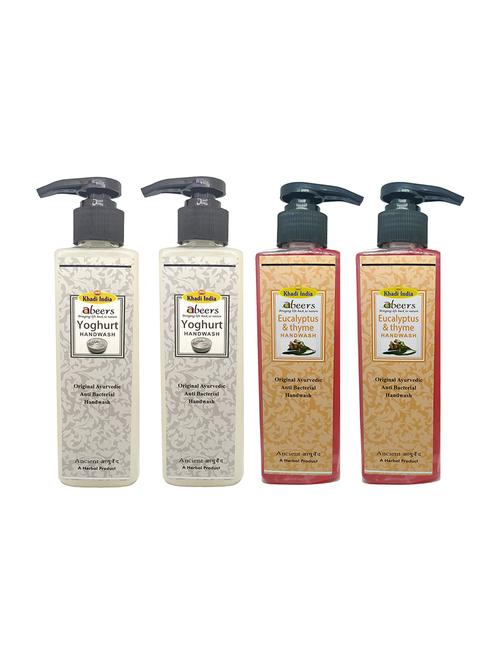 yoghurt & eucalyptus thyme hand wash - pack of 4 (1000ml) - 18595434 - Very Small Image - 1