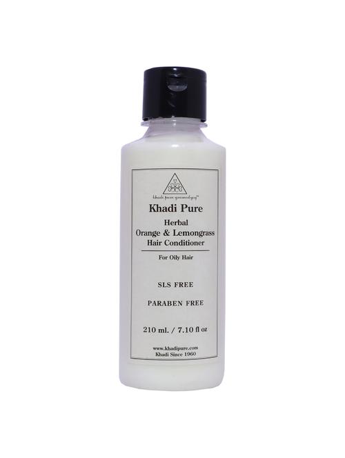 herbal orange & lemongrass hair conditioner sls-paraben free - 210ml - 18595519 - Very Small Image - 1