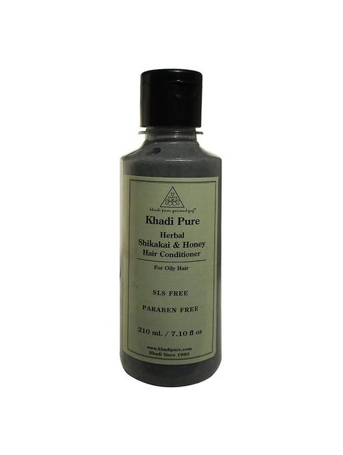 herbal shikakai & honey hair conditioner sls-paraben free - 210ml - 18595520 - Very Small Image - 1