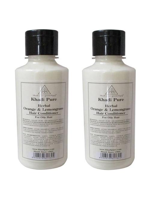 herbal orange lemongrass hair conditioner (pack of 2) - 18595671 - Very Small Image - 1