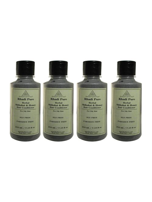herbal shikakai & honey hair conditioner sls-paraben free - 18595674 - Very Small Image - 1