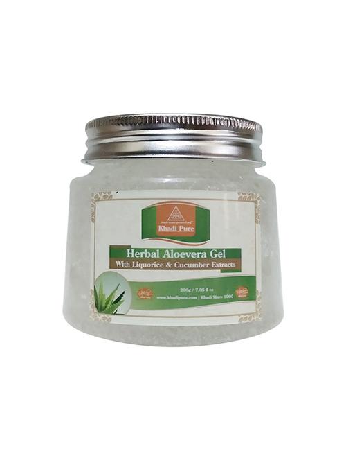 herbal aloevera gel with liquorice & cucumber extracts (transparant) - 18595721 - Very Small Image - 1