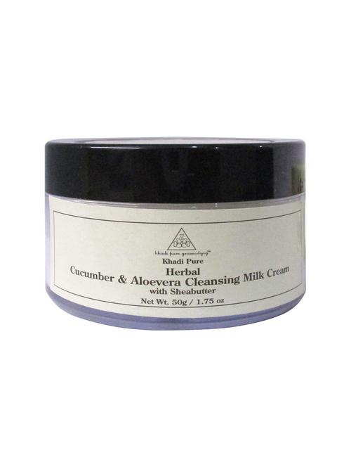 herbal cucumber & aloevera cleansing milk cream with sheabutter - 18595925 - Very Small Image - 1