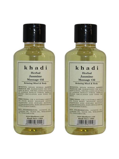 herbal jasmine massage oil (pack of 2) - 18595963 - Very Small Image - 1