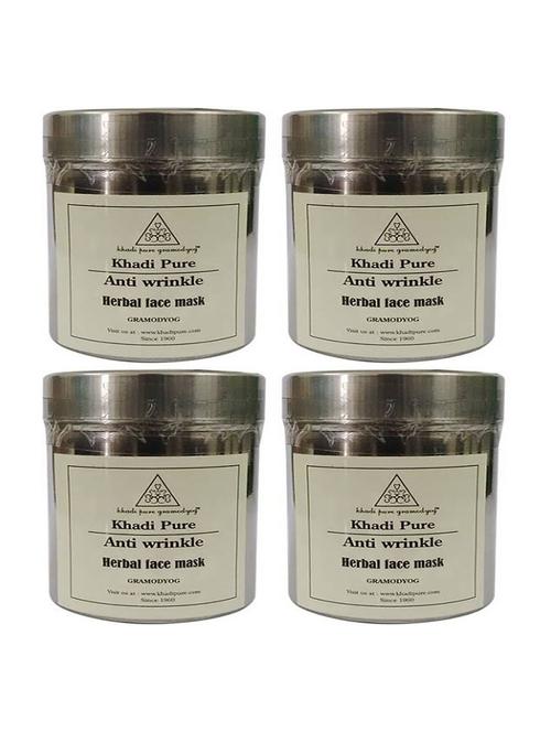 herbal anti wrinkle face mask (pack of 4) - 18596076 - Very Small Image - 1