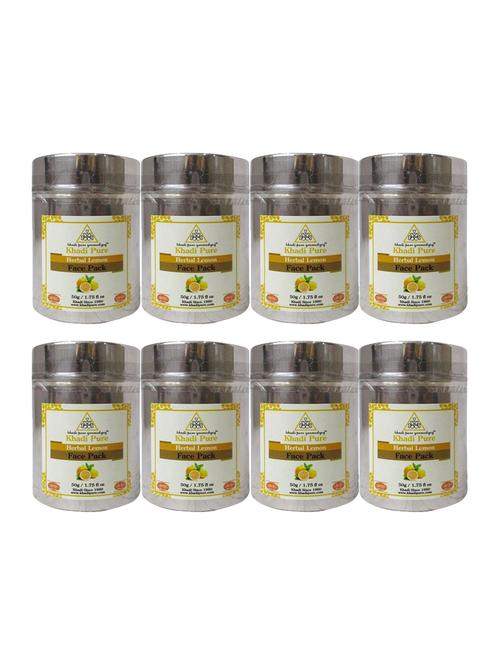 lemon face pack - 50g (set of 8) - 18596162 - Very Small Image - 1