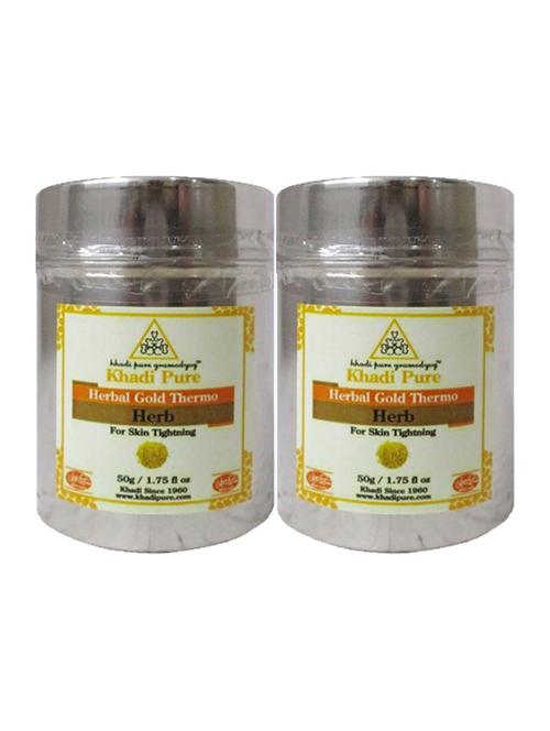gold thermo herb face pack - 50g (set of 2) - 18596202 - Very Small Image - 1