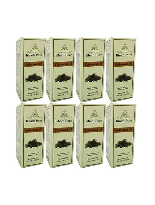 cedarwood essential oil - 15ml (set of 8) - 18596581 - Very Small Image - 1