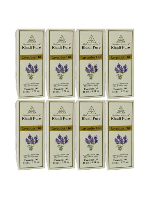 lavender essential oil - 15ml (set of 8) - 18596584 - Very Small Image - 1