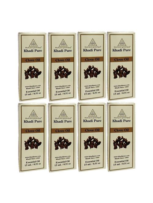 clove essential oil - 15ml (set of 8) - 18596586 - Very Small Image - 1