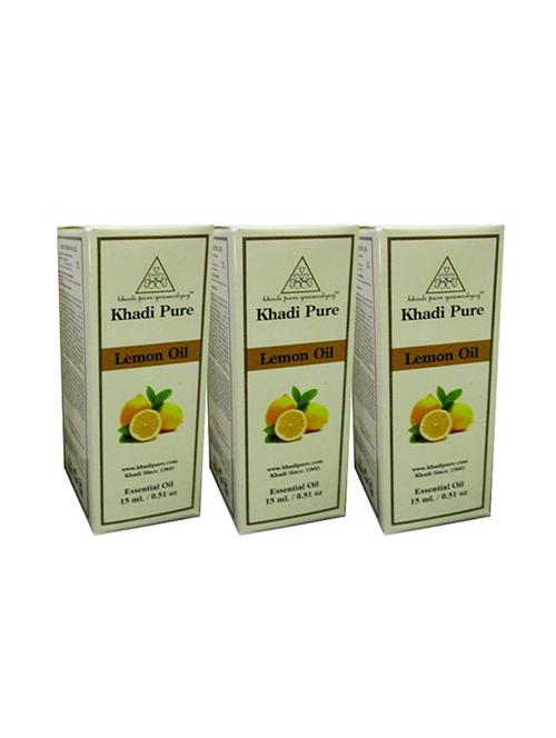 lemon essential oil - 15ml (set of 3) - 18596588 - Very Small Image - 1
