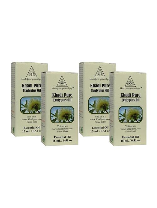 herbal eucalyptus essential oil - 15ml (set of 4) - 18596590 - Very Small Image - 1