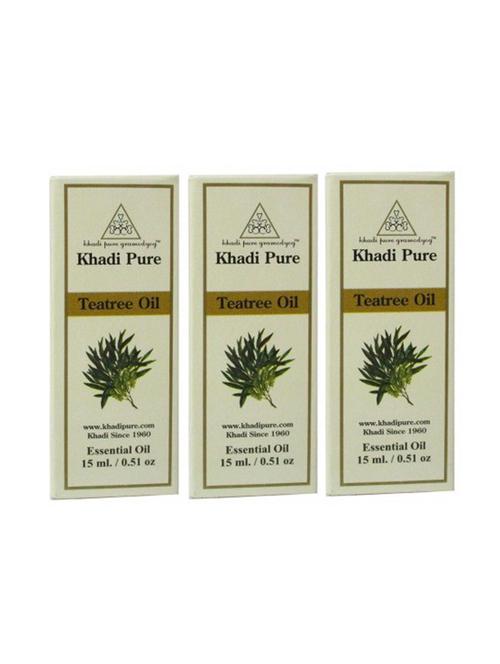 teatree essential oil - 15ml (set of 3) - 18596625 - Very Small Image - 1