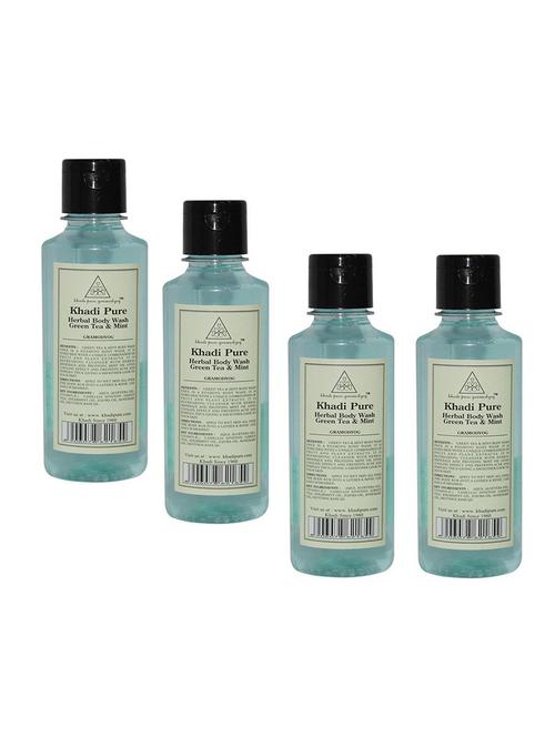 herbal green tea & mint body wash - 18596681 - Very Small Image - 1