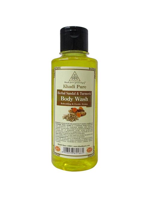 herbal sandal & turmeric body wash - 18596700 - Very Small Image - 1