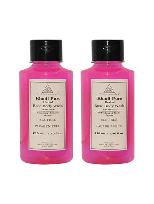 pure herbal rose body wash sls-paraben - 18596730 - Very Small Image - 1