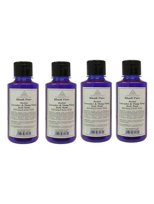 herbal lavender & ylang ylang body wash(pack of 4) - 18596731 - Very Small Image - 1