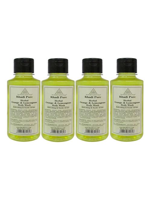 herbal orange & lemongrass body wash (pack of 4) - 18596735 - Very Small Image - 1