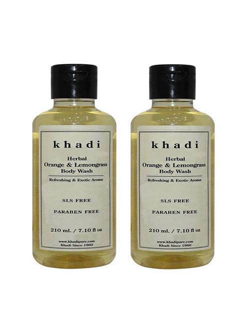 pure herbal orange & lemongrass body wash - 18596740 - Very Small Image - 1