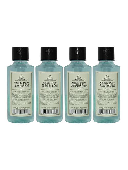herbal green tea & mint body wash - 18596747 - Very Small Image - 1