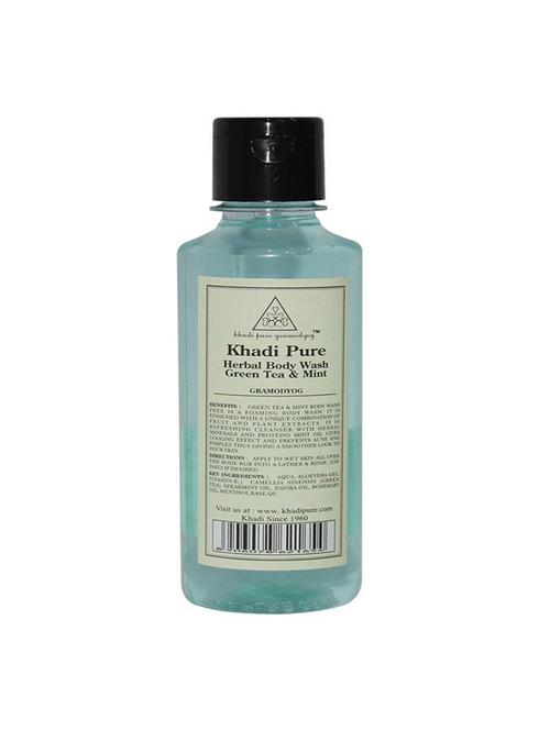herbal green tea & mint body wash (pack of 1) - 18596756 - Very Small Image - 1