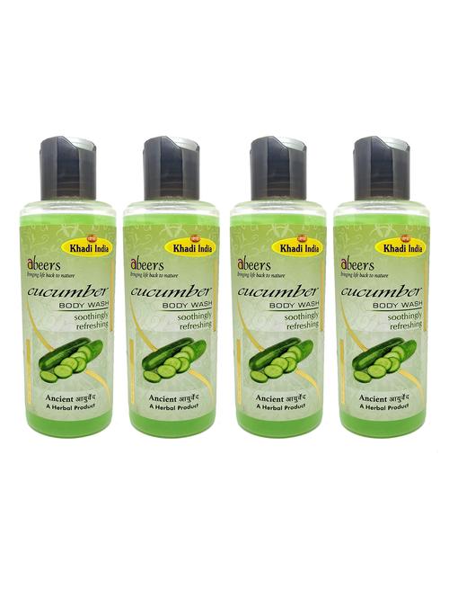 cucumber bodywash - pack of 4 (1000ml) - 18596787 - Very Small Image - 1