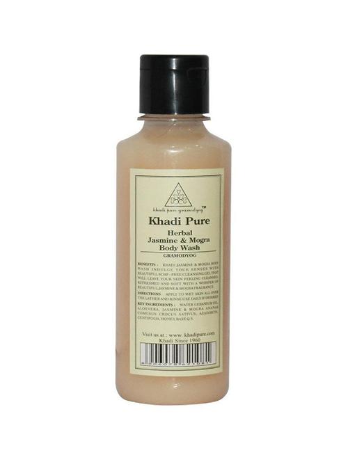 herbal jasmine & mogra body wash - 210ml - 18596796 - Very Small Image - 1