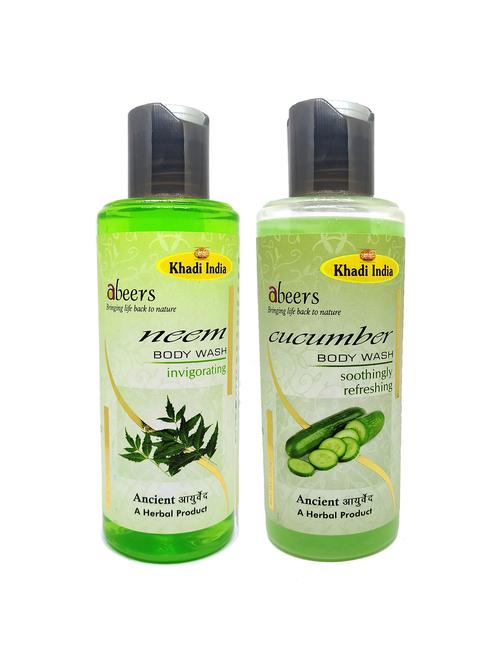 cucumber & neemz body wash (pack of 2) - 18596828 - Very Small Image - 1