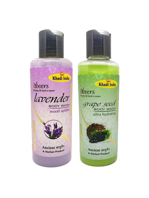 grape seed & lavender body wash (pack of 2) - 18596877 - Very Small Image - 1