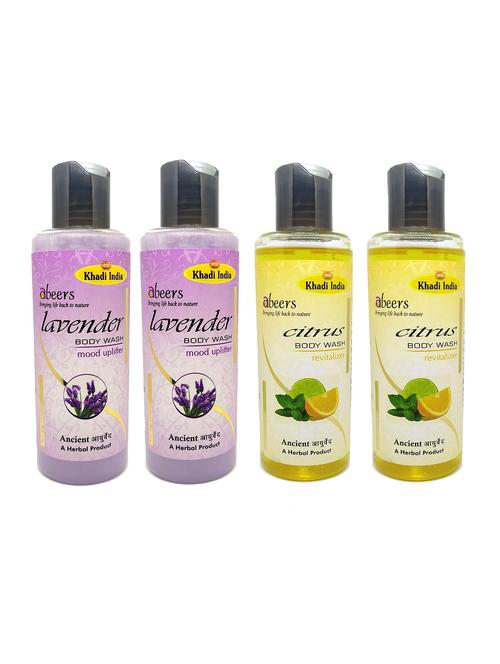 citruz & lavender body wash (pack of 4) - 18596909 - Very Small Image - 1