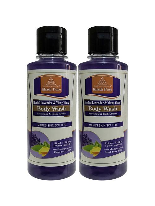 lavender & ylang ylang body wash - 210ml (set of 2) - 18596926 - Very Small Image - 1