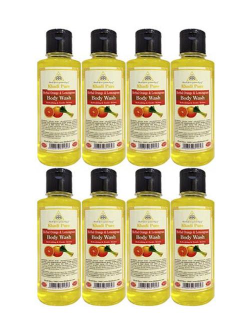 orange & lemongrass body wash - 210ml (set of 8) - 18596949 - Very Small Image - 1