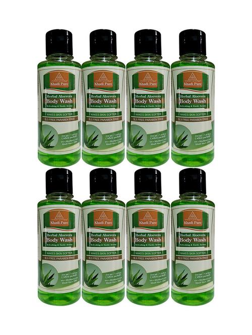 aloevera body wash sls - 210ml (set of 8) - 18596953 - Very Small Image - 1