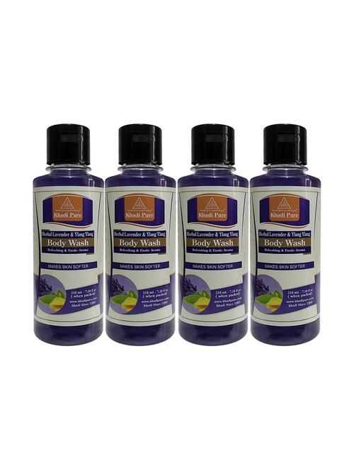 lavender & ylang ylang body wash - 210ml - 18596959 - Very Small Image - 1