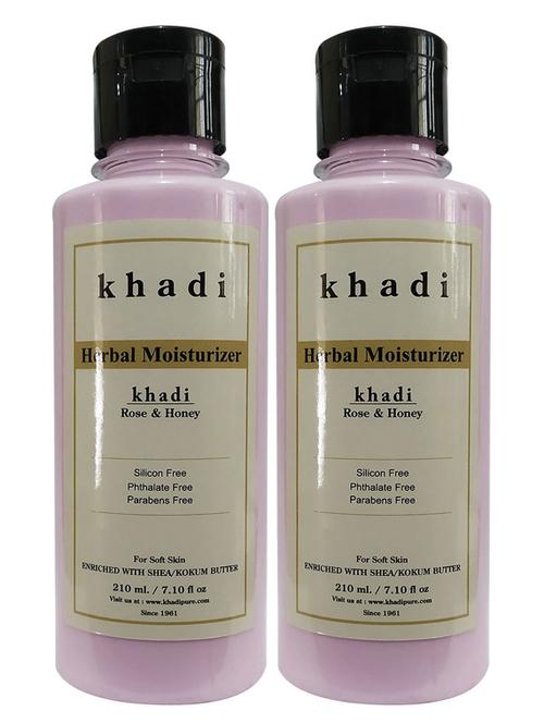 dik herbal rose & honey moisturizer - 210ml (set of 2) - 18599808 - Very Small Image - 1