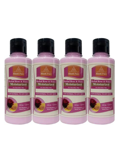 rose & honey moisturizer - 210ml (set of 4) - 18599811 - Very Small Image - 1