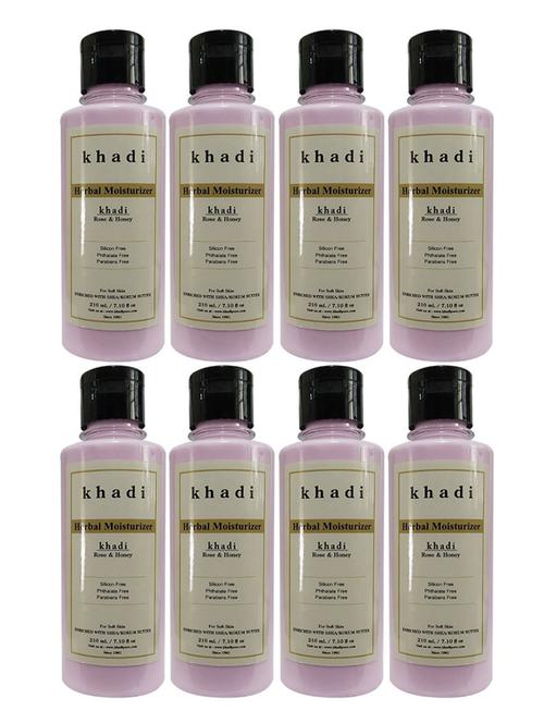 dik herbal rose & honey moisturizer - 210ml (set of 8) - 18599823 - Very Small Image - 1