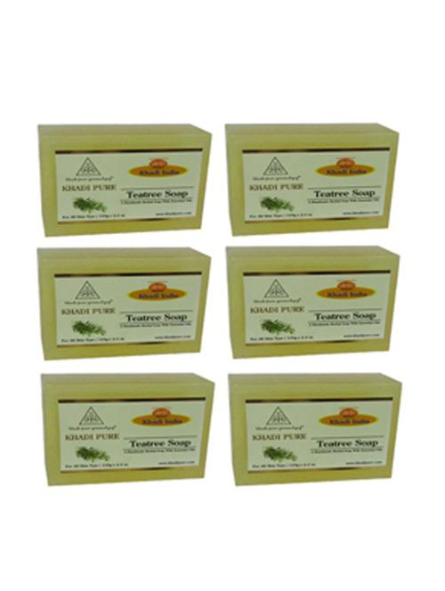 herbal teatree soap - pack of 6 (750g) - 18600670 - Very Small Image - 1
