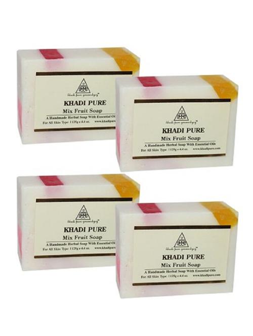 mix fruit soap - 125 gm (set of 4) - 18600746 - Very Small Image - 1