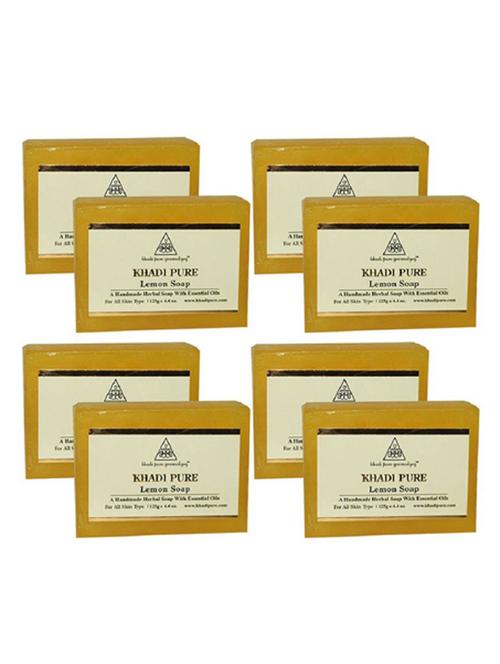 herbal lemon soap - 125g (set of 8) - 18601148 - Very Small Image - 1