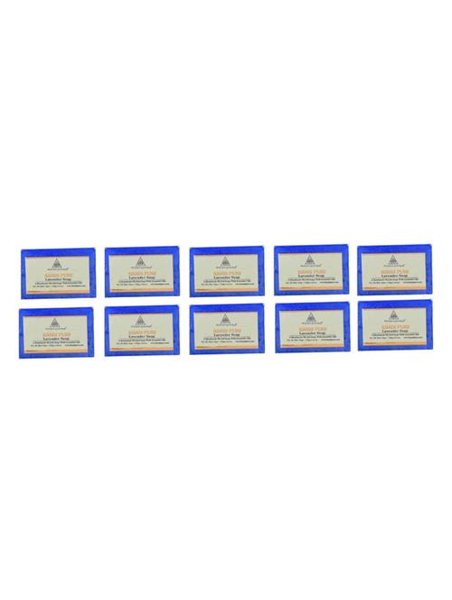 natural handmade pure lavender soap with essential oil - 18601175 - Very Small Image - 1