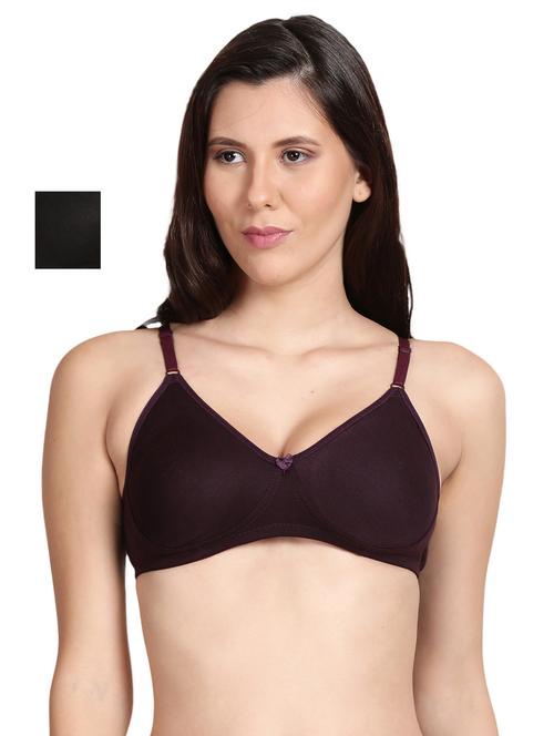 pack of 2 non padded t-shirt bra - 18601538 - Very Small Image - 1