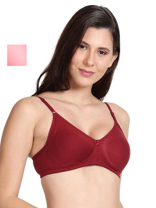 pack of 2 solid t-shirt bra - 18601544 - Very Small Image - 1